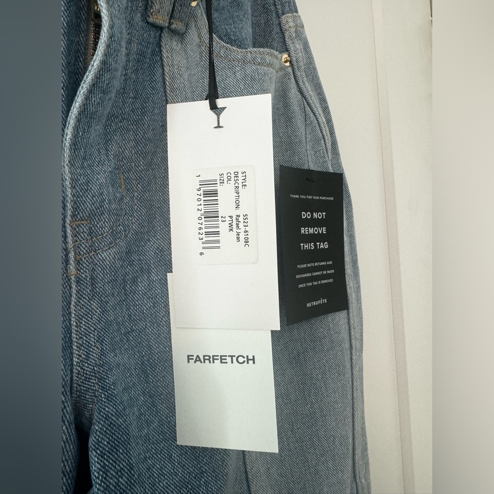 RETROFETE Rafael patchwork bootcut jeans - Picture 6 of 7